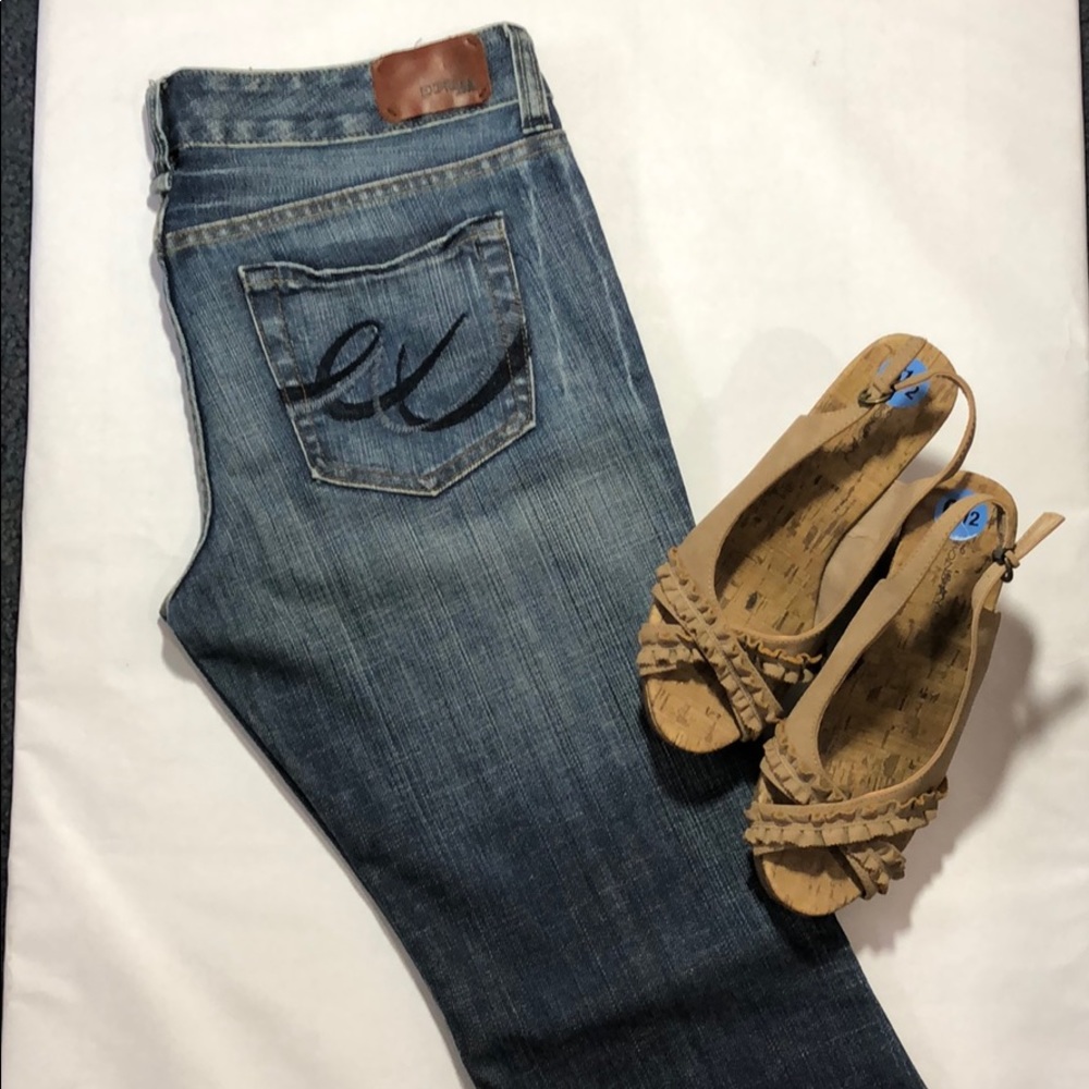 Express Stella Fit & Flare Jeans 8S